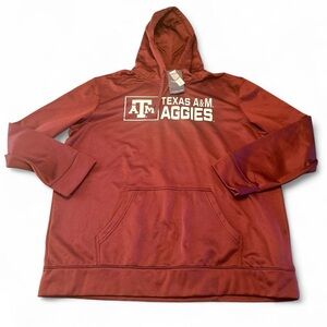 Fanatics NWT Texas A&M Aggies Red Hoodie Size XXL